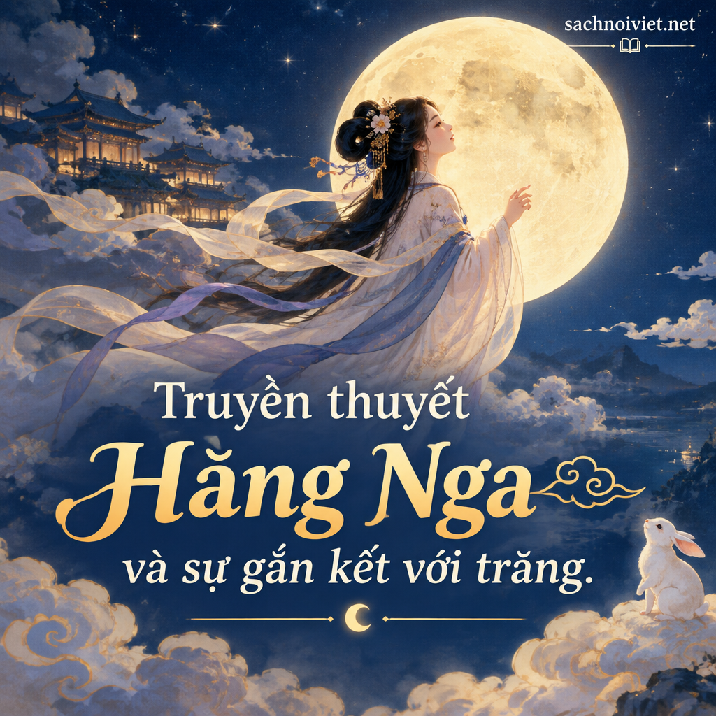 Truyền thuyết Hằng Nga và sự gắn kết với trăng