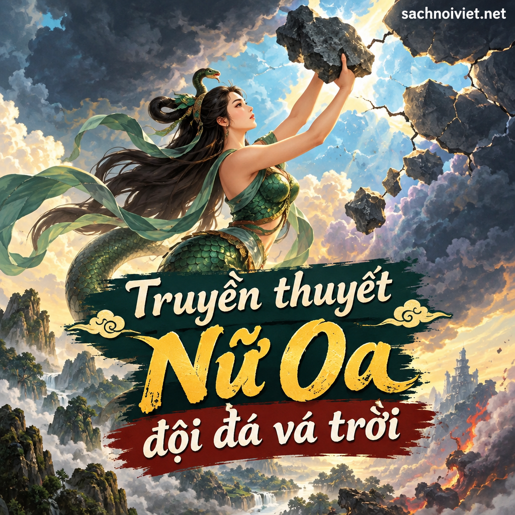 Truyền thuyết Nữ Oa đội đá vá trời