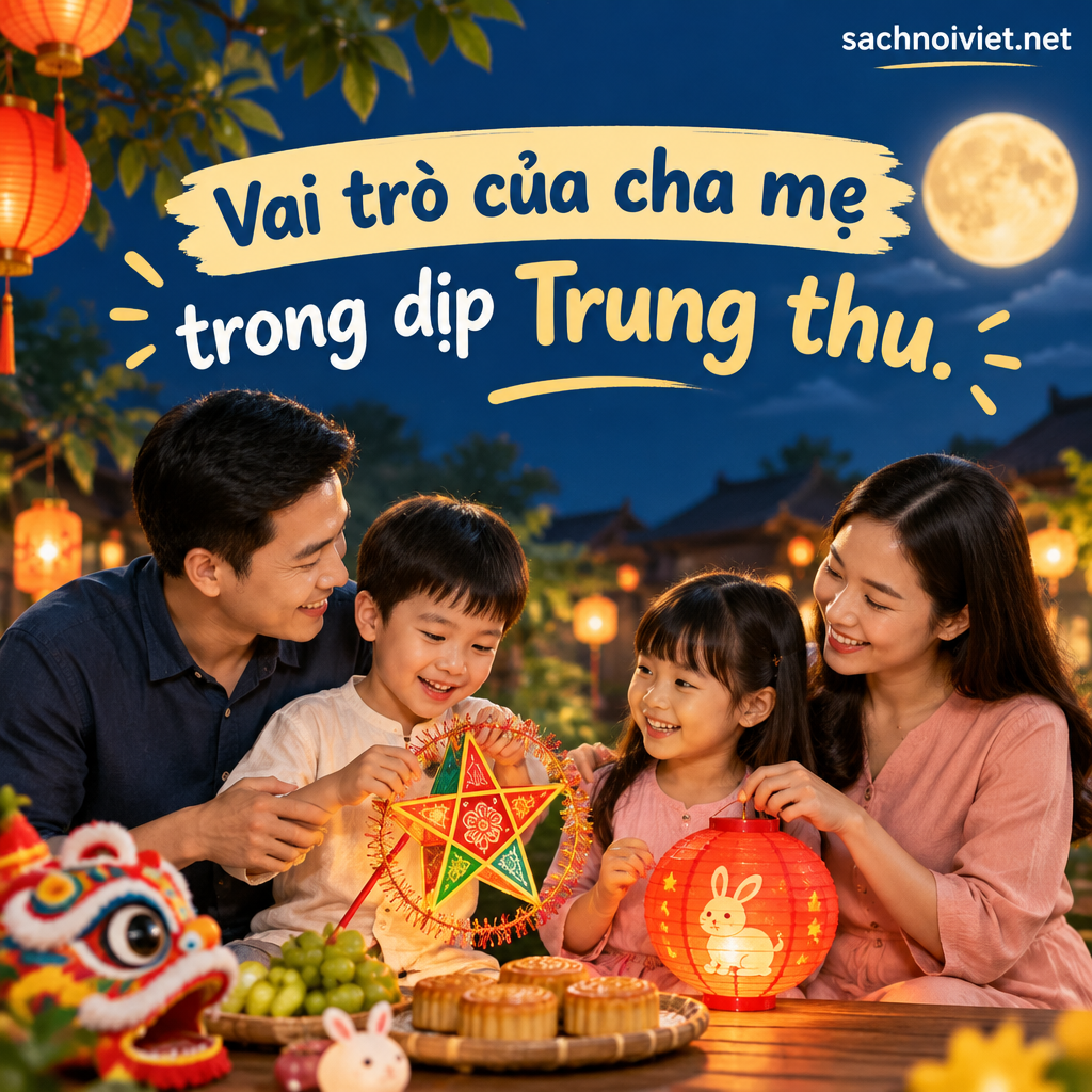 Vai trò của cha mẹ trong dịp Trung thu