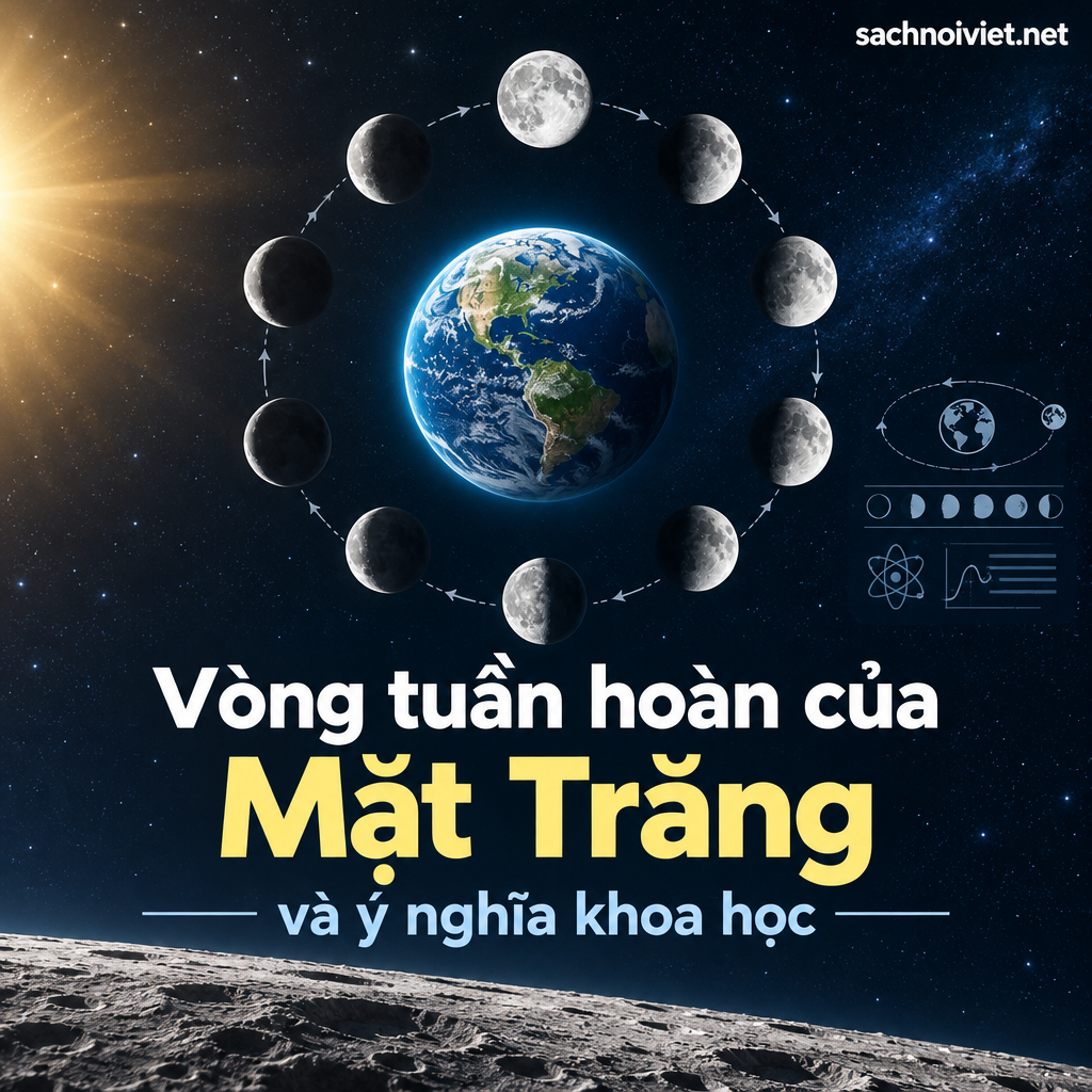Vòng tuần hoàn của Mặt Trăng và ý nghĩa khoa học